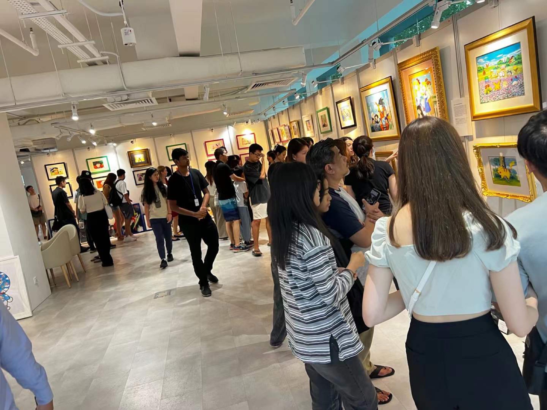 Exhibition audience proof