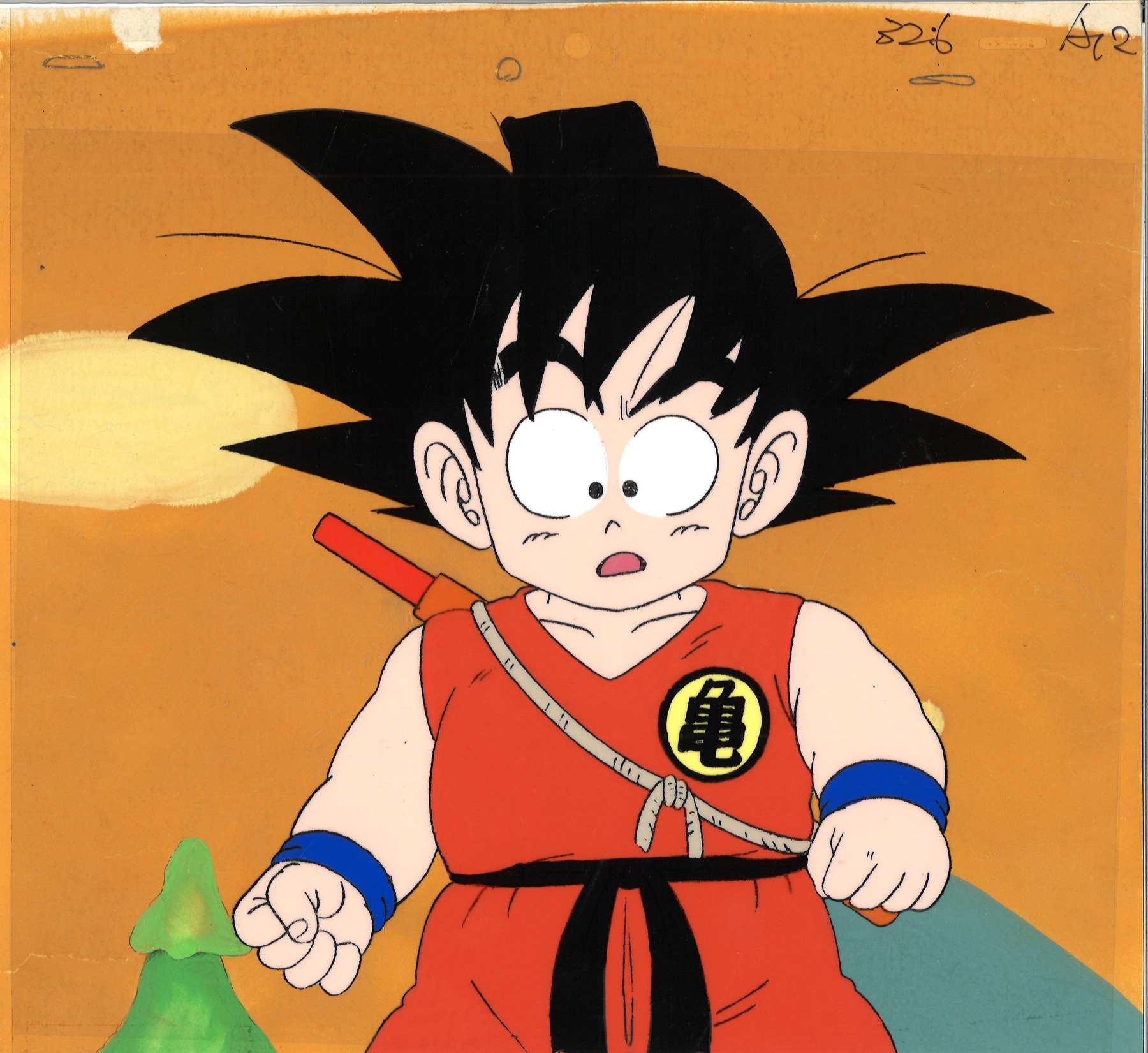 Dragon Ball cel artwork example